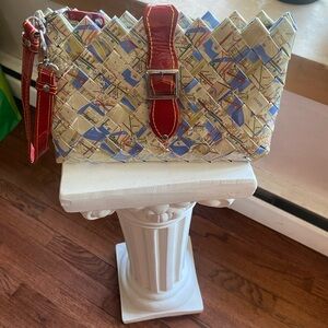 Nahui Ollin Bag -Map of NYC - “Candy Wrapper Bags”